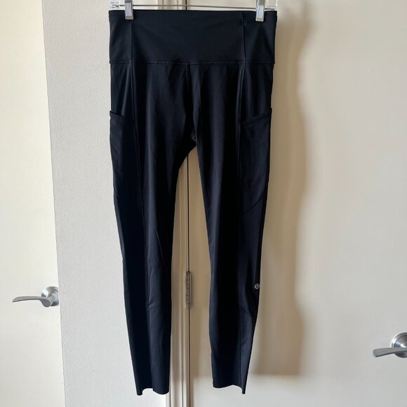 Lululemon Fast&Free 7/8 Tight II Nulux  Black 8 - Picture 2 of 12